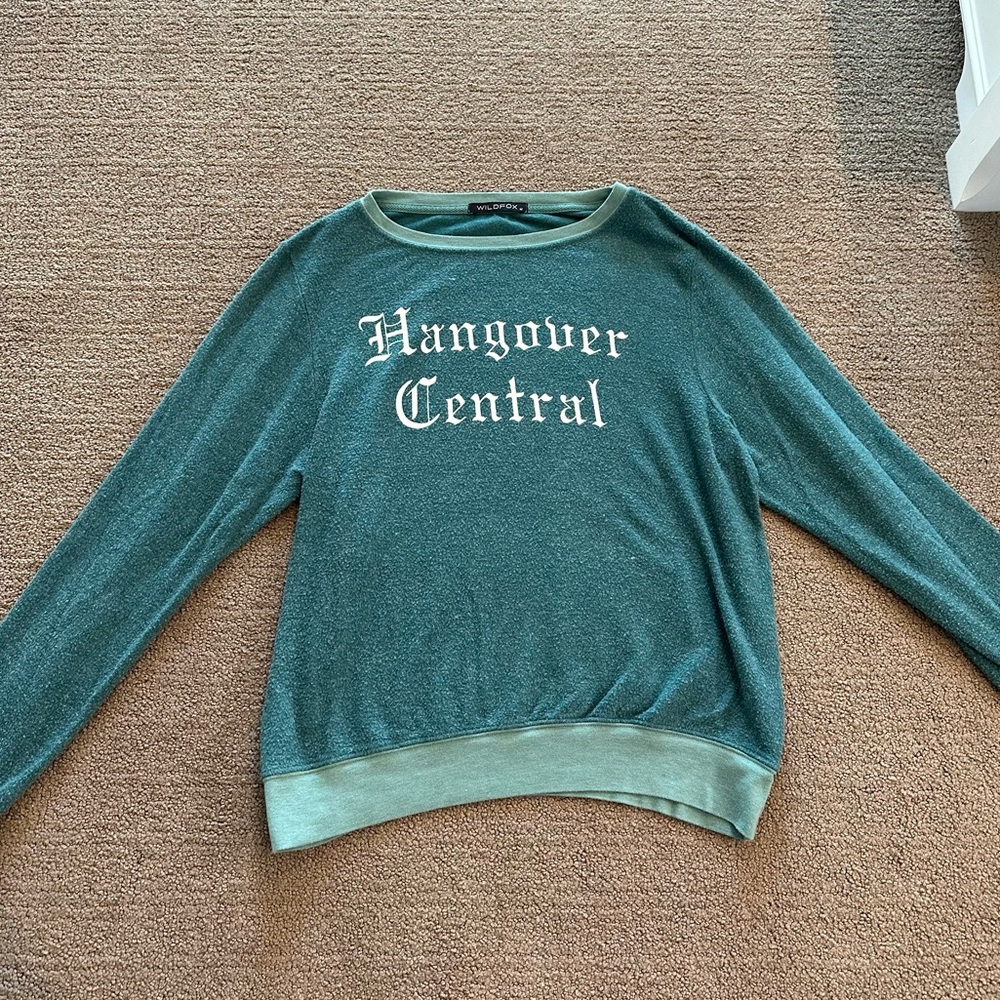 Wildfox Hangover Central Crewneck